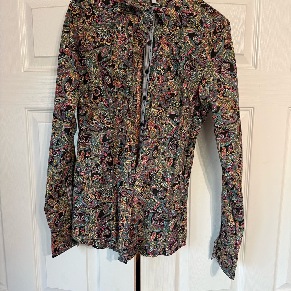 Cinch Women's Paisley Button Down Shirt - Multicolor